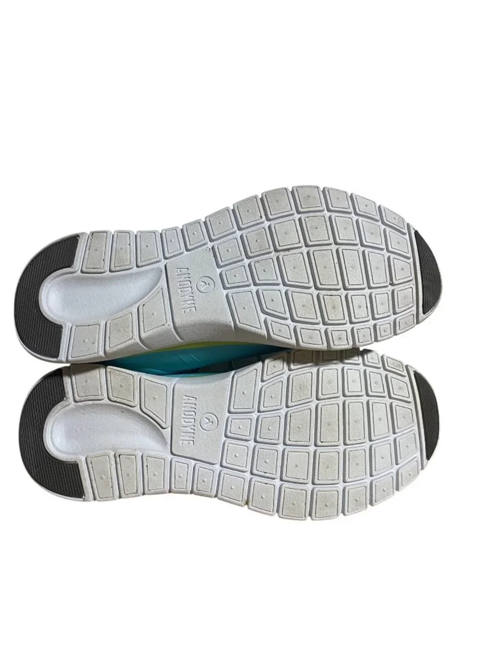 Anodyne No 23 Sport Runner Womens Sneakers US 8.5W Aqua & Lime